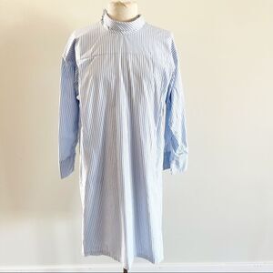 House Of Lancry Striped Cotton Tee Shirt Dress XS